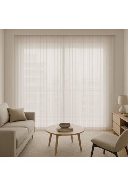 Cortinas de Lamas Verticales de 127 mm. Natté 380P