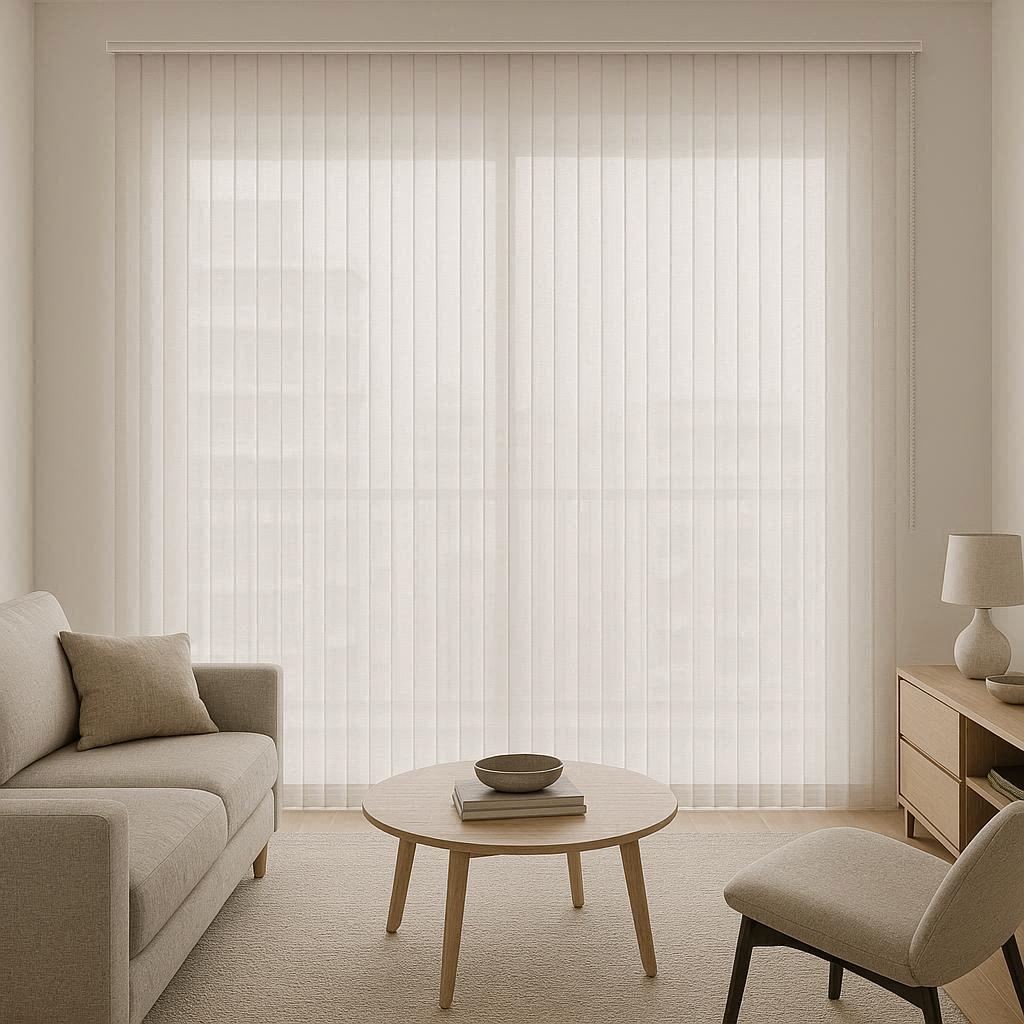 Cortinas de Lamas Verticales de 127 mm. Natté 380P