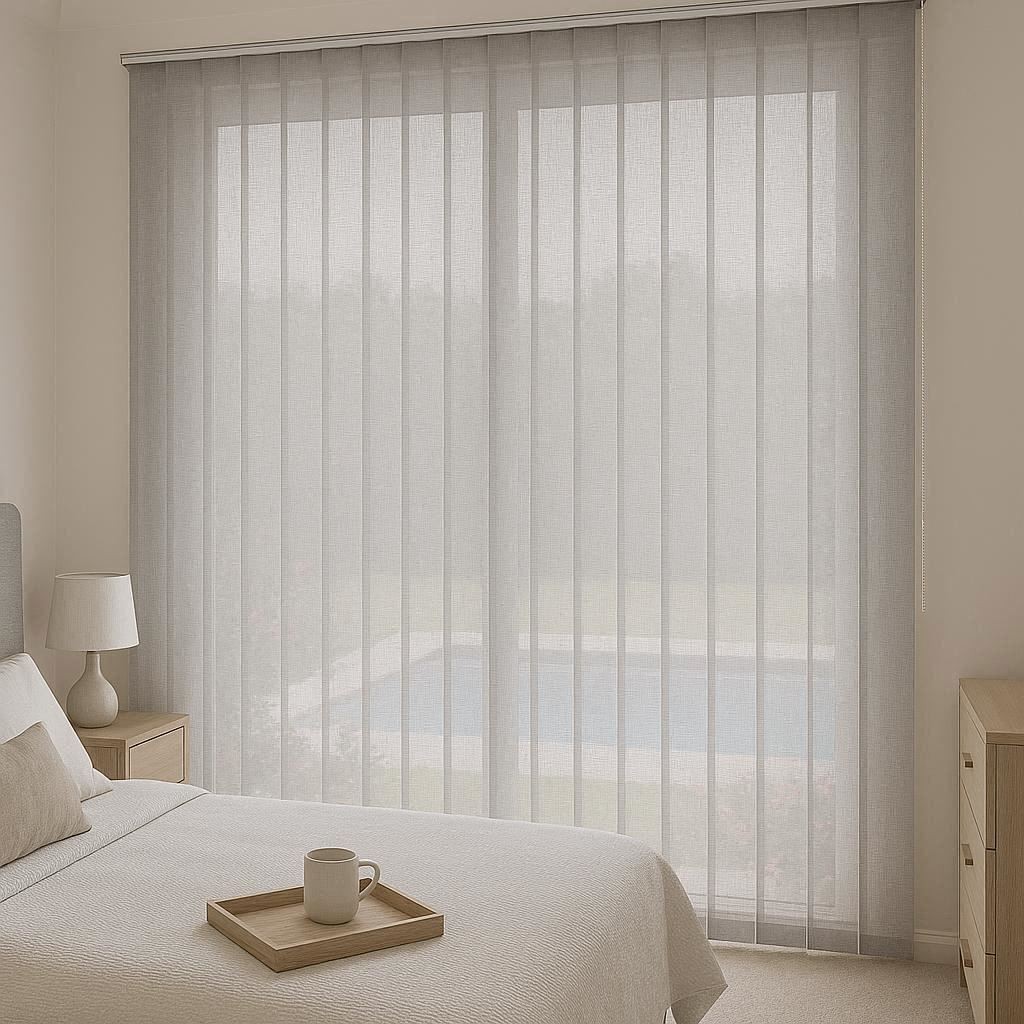 Cortinas de Lamas Verticales de 127 mm. Natté 380P