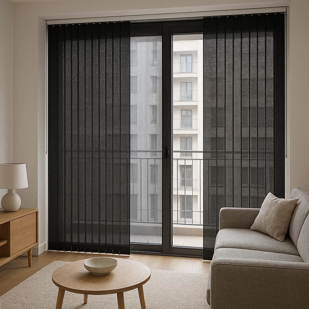 Cortinas de Lamas Verticales de 127 mm. Natté 380P