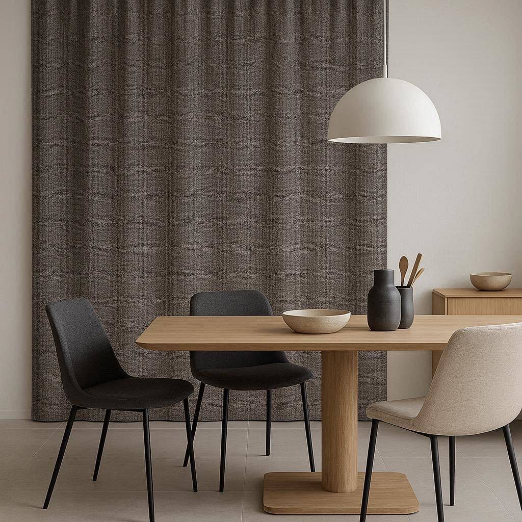 Cortina Tejido Suelto 100% Opacas Super Blackout