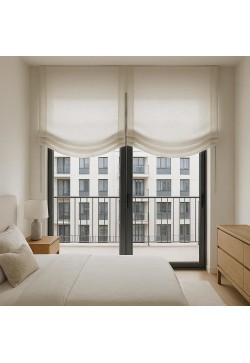 Cortinas Paqueto Lino y Poliéster Brera