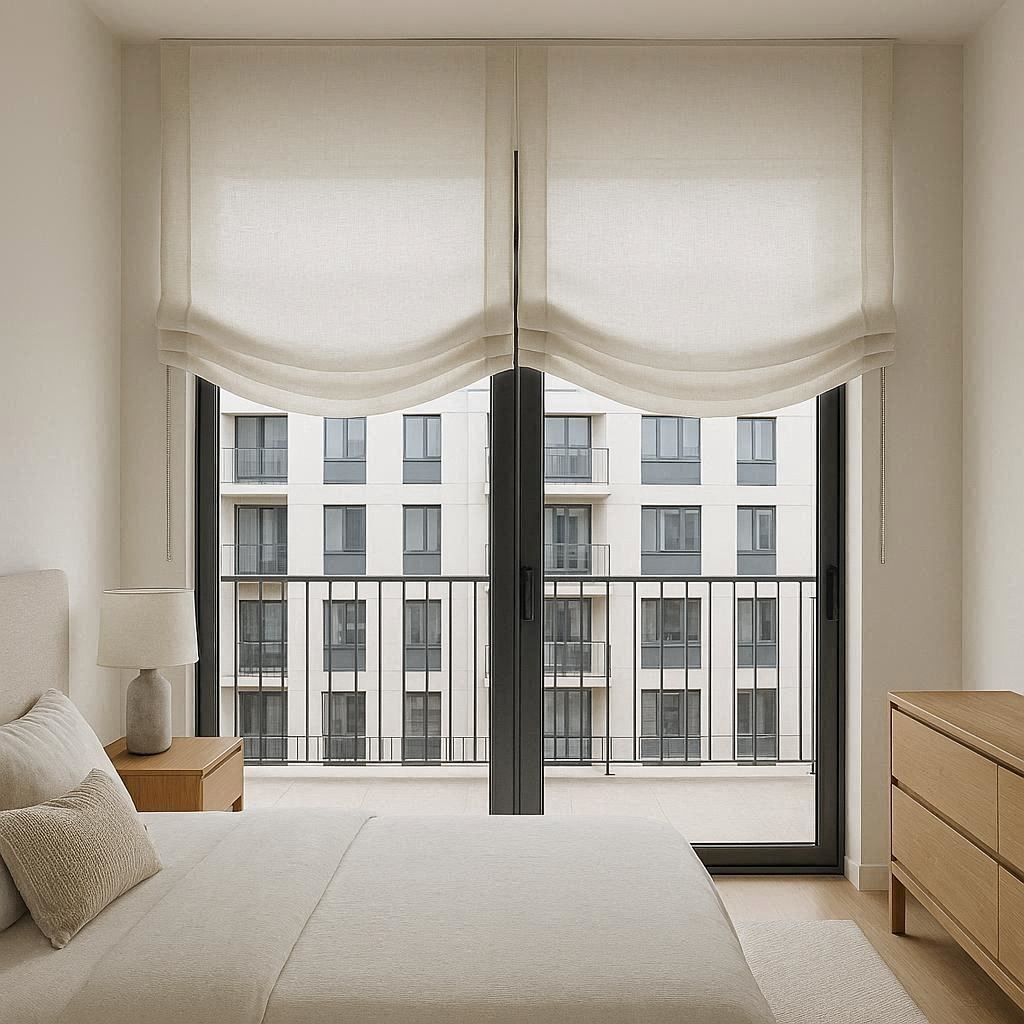 Cortinas Paqueto Lino y Poliéster Brera