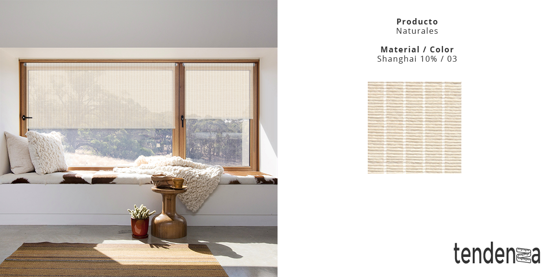 Estores Enrollables Naturales a Medida