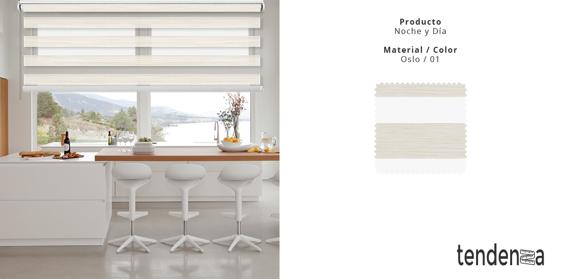 Estores Enrollables Noche y Día a Medida