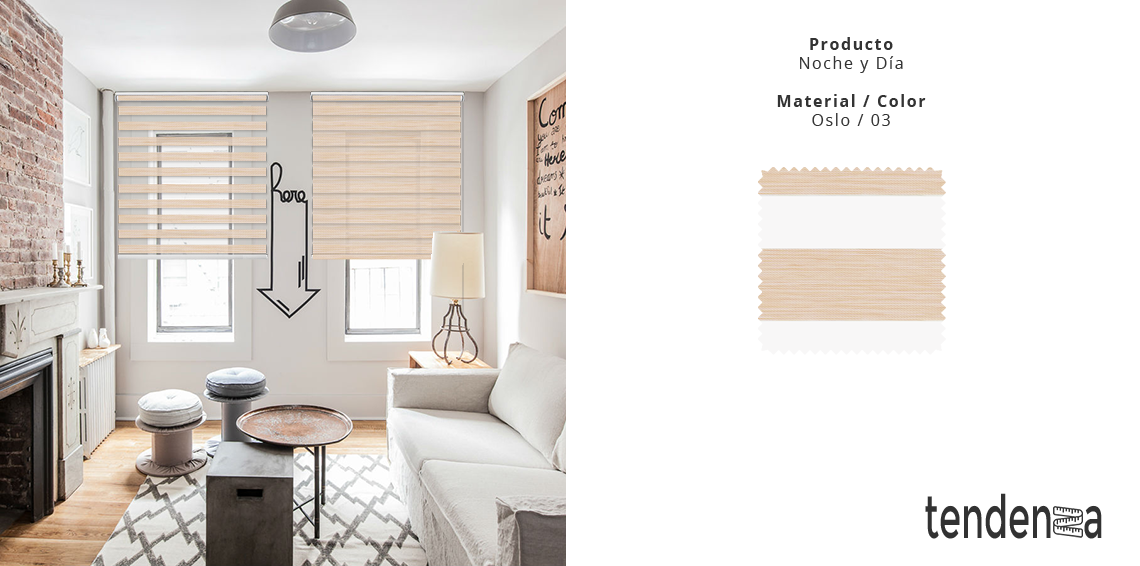 Estores Enrollables Noche y Día a Medida