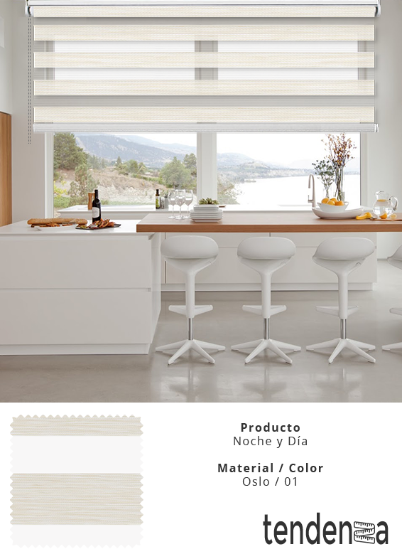 Estores Enrollables Noche y Día a Medida