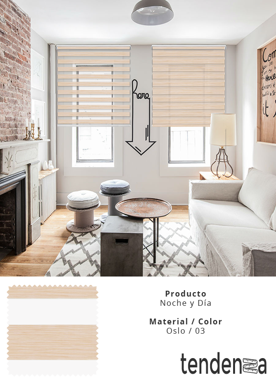 Estores Enrollables Noche y Día a Medida