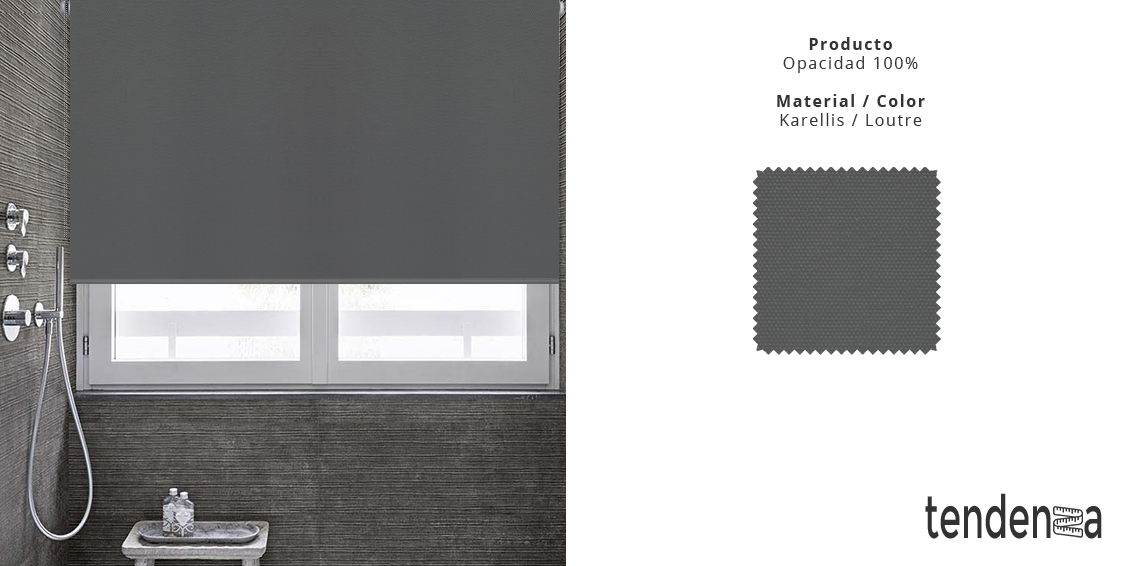 Estores Enrollables Opacos a Medida