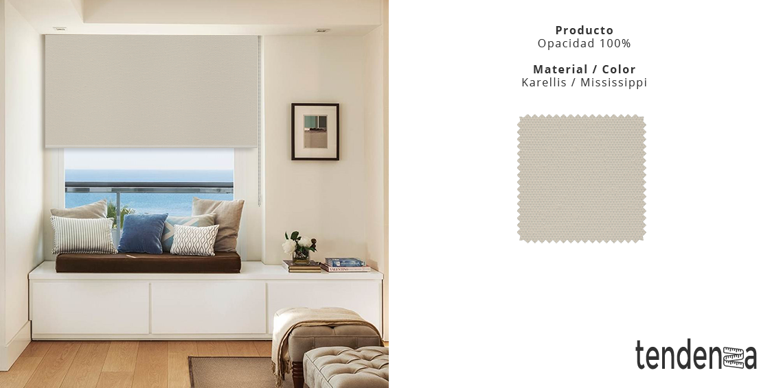 Estores Enrollables Opacos a Medida