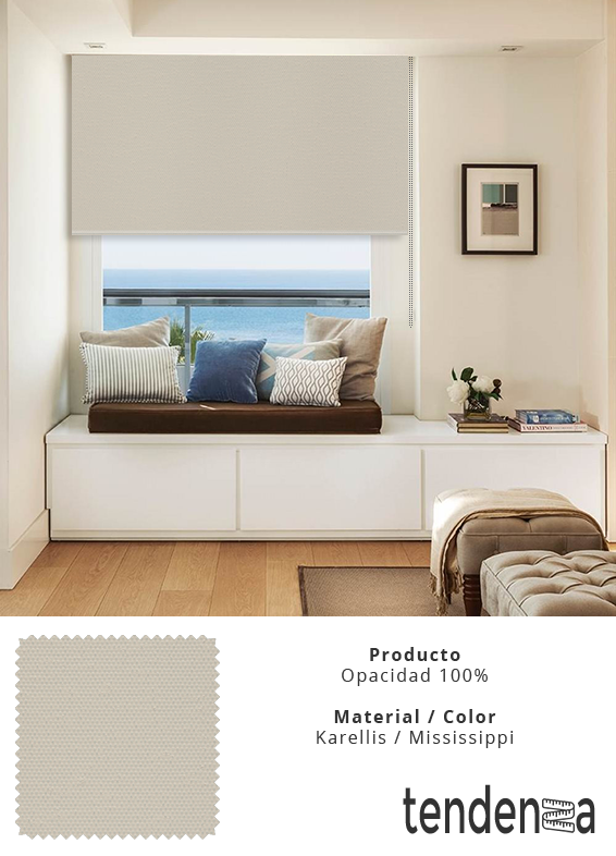 Estores Enrollables Opacos a Medida