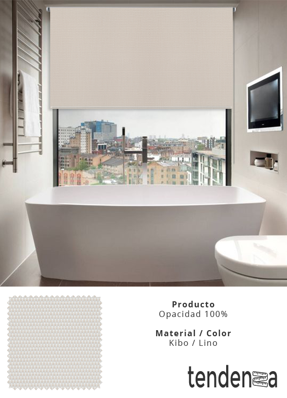 Estores Enrollables Opacos a Medida