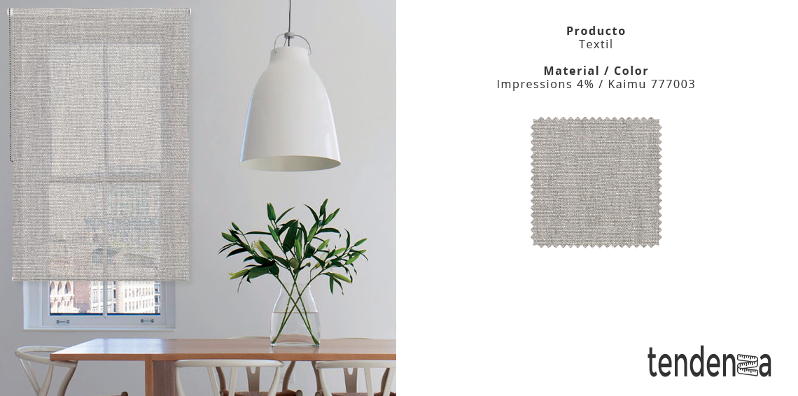 Estores Enrollables Textiles a Medida