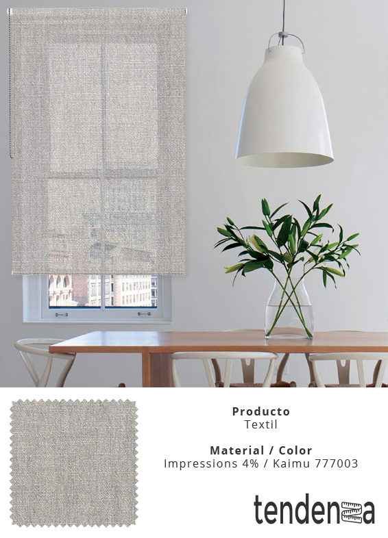 Estores Enrollables Textiles a Medida