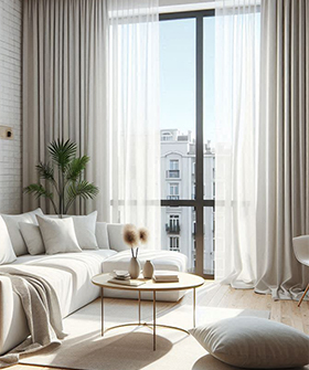 Cortinas para el Sal&oacute;n
