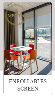 Estores Enrollables Screen en Salón