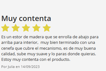 Estores Enrollables Fibras Naturales